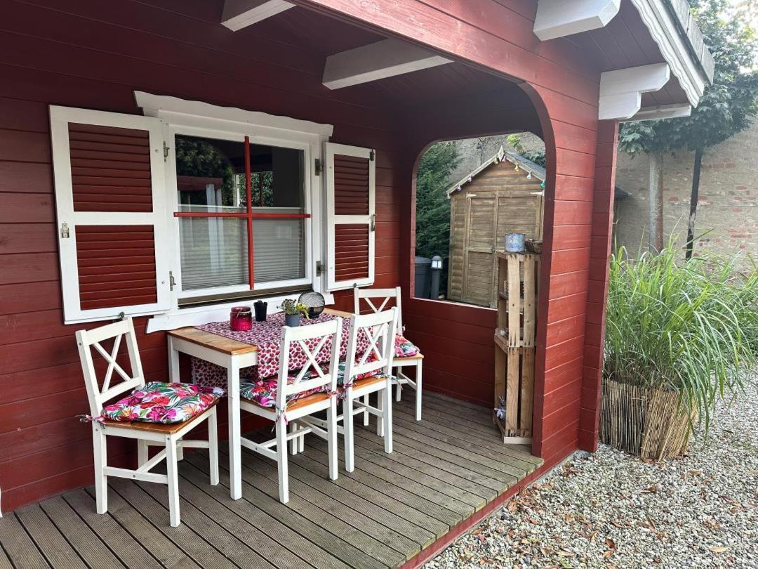 SchoningenNeu! Ferienhuette Tiny House别墅 外观 照片