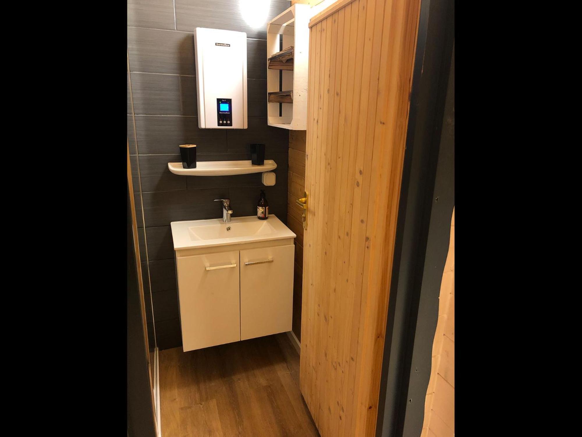 SchoningenNeu! Ferienhuette Tiny House别墅 外观 照片