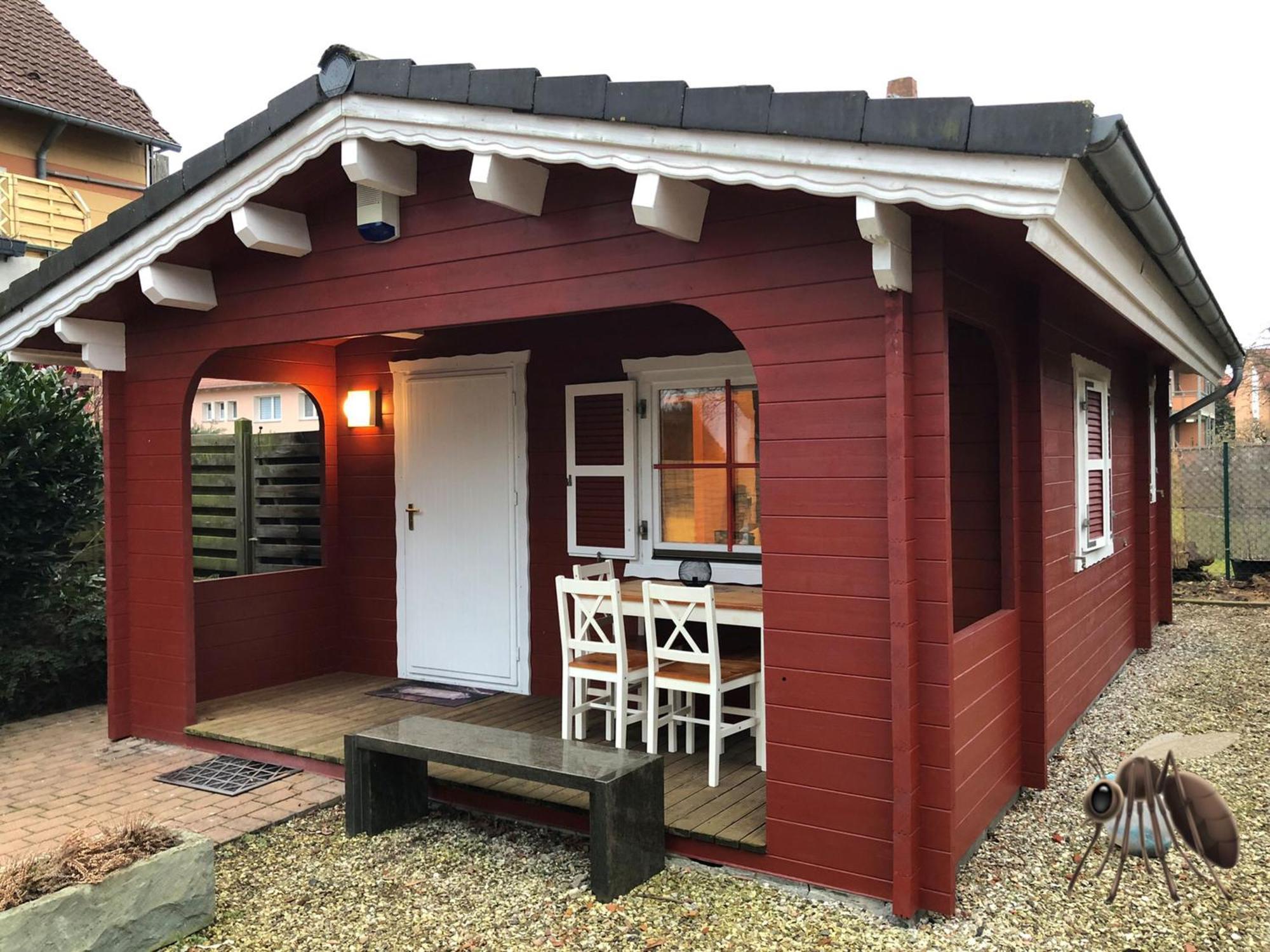 SchoningenNeu! Ferienhuette Tiny House别墅 外观 照片